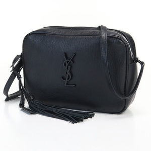 Saint Laurent Lou Shoulder Bag Crossbody Black Leather
